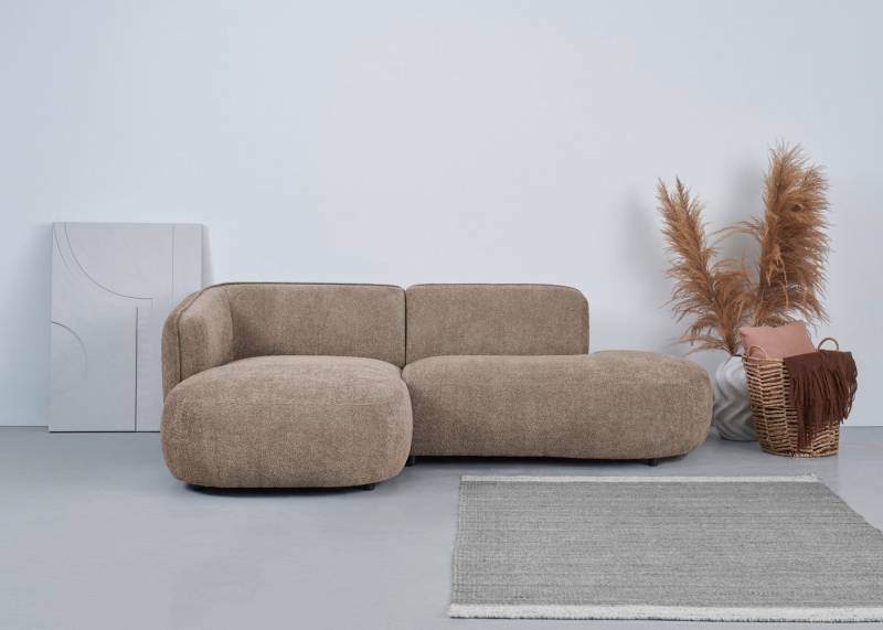 andas Ecksofa Ostrup, schlichtes modernes Design, in verschiedenen Farben von andas