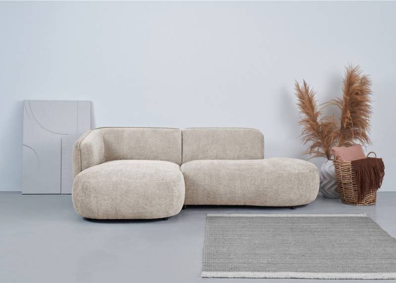 andas Ecksofa Ostrup, schlichtes modernes Design, in verschiedenen Farben von andas