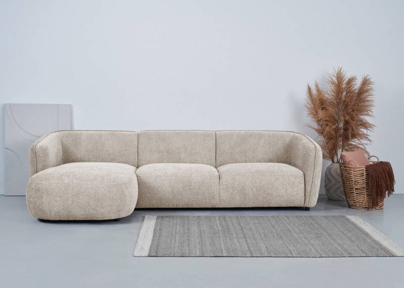 andas Ecksofa Ostrup, schlichtes modernes Design, in verschiedenen Farben von andas