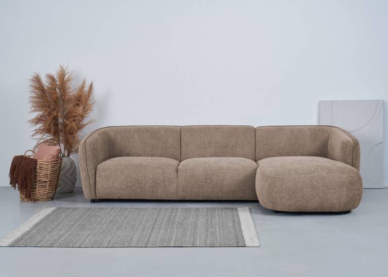 andas Ecksofa Ostrup, schlichtes modernes Design, in verschiedenen Farben von andas