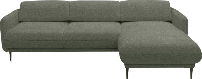 andas Ecksofa Skovsende Sitzbreite 245 cm, Rückenlehne stufenlos hochklappbar für, individuellen Sitzkomfort Kopfteilverstellung, L-Form von andas