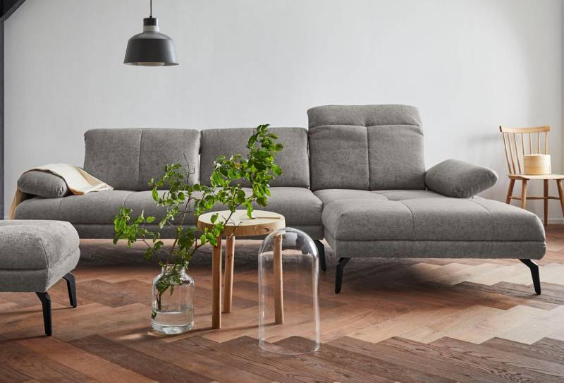 andas Ecksofa Stenlille Muktifunktionssofa, L-Form, incl. Sitztiefen-, Kopfteil- und Armteilverstellung von andas