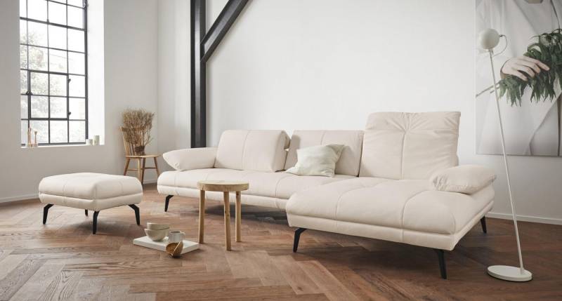 andas Ecksofa Stenlille L-Form, incl. Sitztiefen-, Kopfteil- und Armteilverstellung von andas