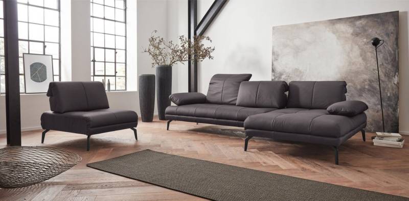 andas Ecksofa Stenlille Muktifunktionssofa, L-Form, incl. Sitztiefen-, Kopfteil- und Armteilverstellung von andas