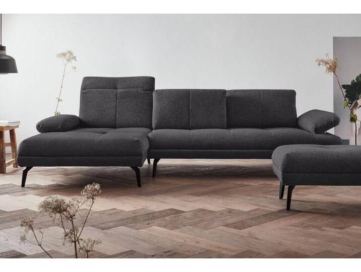 andas Ecksofa Stenlille Muktifunktionssofa, L-Form, incl. Sitztiefen-, Kopfteil- und Armteilverstellung, grau von andas