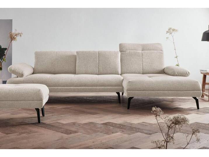andas Ecksofa Stenlille Muktifunktionssofa, L-Form, incl. Sitztiefen-, Kopfteil- und Armteilverstellung, beige von andas