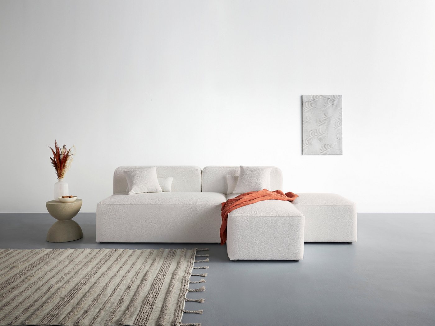 andas Ecksofa Sundstrup L-Form, Modulserie, individuelle Zusammenstellung andas Ecksofa Sundstrup L-Form, Modulserie, individuelle Zusammenstellung von andas