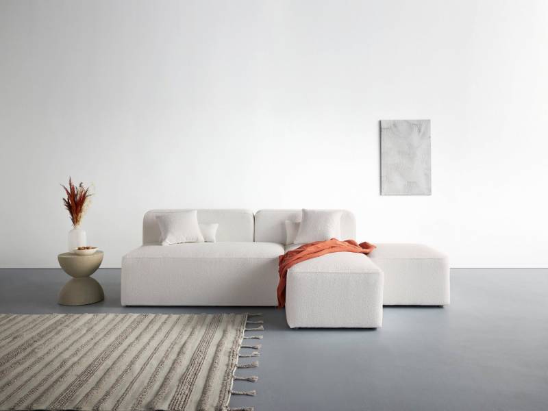 andas Ecksofa Sundstrup L-Form, Modulserie, individuelle Zusammenstellung von andas