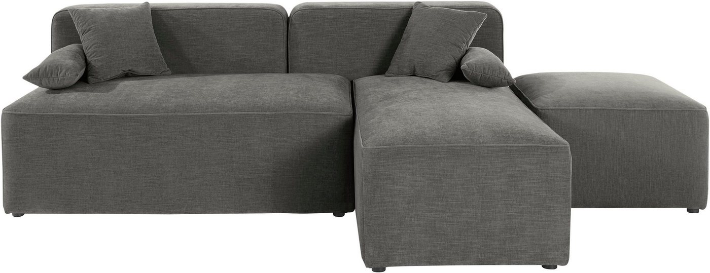 andas Ecksofa Sundstrup L-Form, Modulserie, individuelle Zusammenstellung von andas