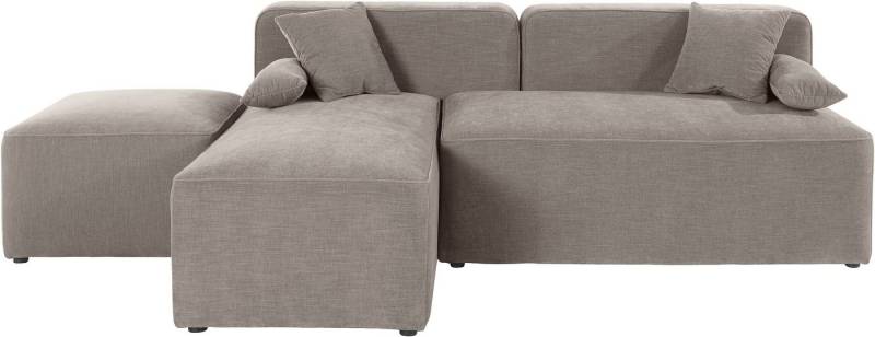 andas Ecksofa Sundstrup L-Form, Modulserie, individuelle Zusammenstellung von andas