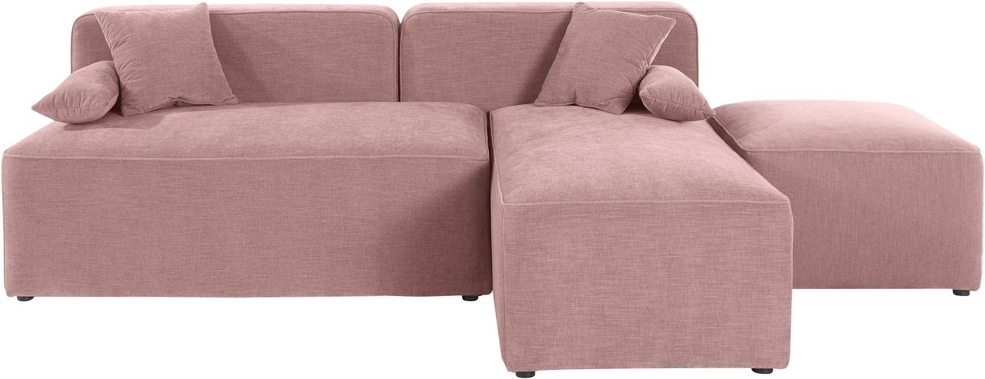 andas Ecksofa Sundstrup L-Form, Modulserie, individuelle Zusammenstellung von andas