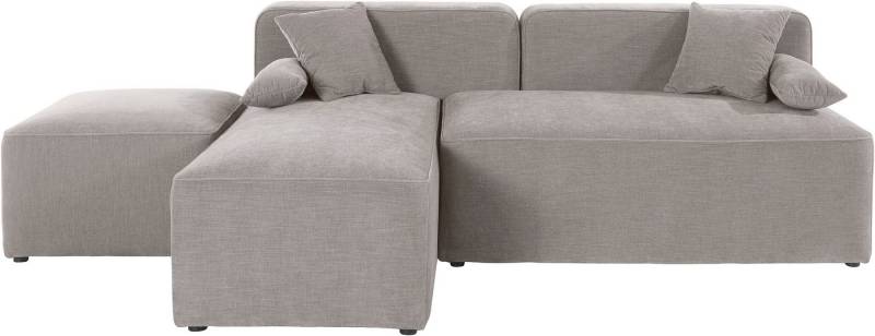 andas Ecksofa Sundstrup L-Form, Modulserie, individuelle Zusammenstellung von andas
