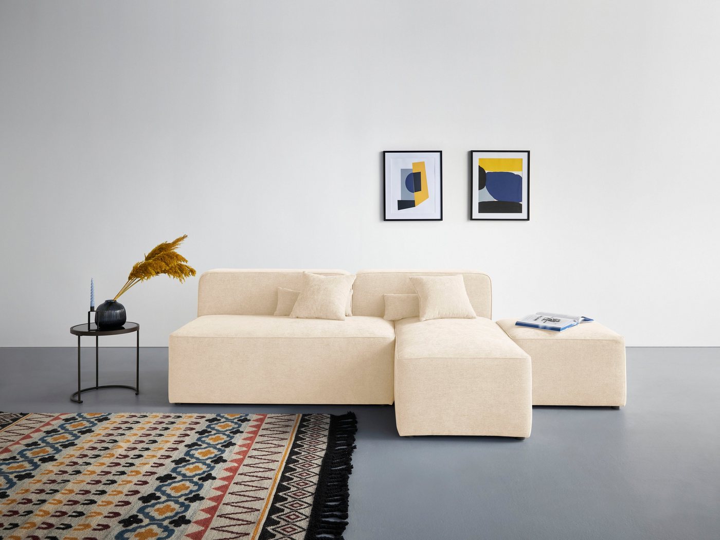 andas Ecksofa Sundstrup L-Form, Modulserie, individuelle Zusammenstellung andas Ecksofa Sundstrup L-Form, Modulserie, individuelle Zusammenstellung von andas