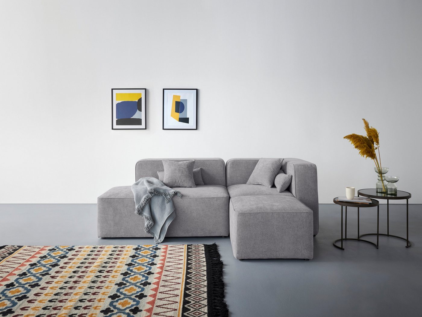 andas Ecksofa Sundstrup L-Form, Modulserie, individuelle Zusammenstellung andas Ecksofa Sundstrup L-Form, Modulserie, individuelle Zusammenstellung von andas