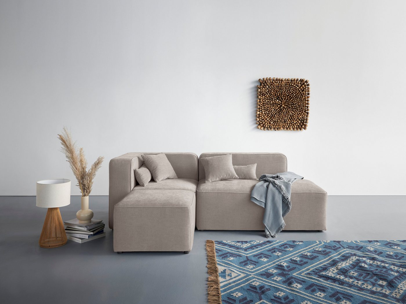 andas Ecksofa Sundstrup L-Form, Modulserie, individuelle Zusammenstellung andas Ecksofa Sundstrup L-Form, Modulserie, individuelle Zusammenstellung von andas