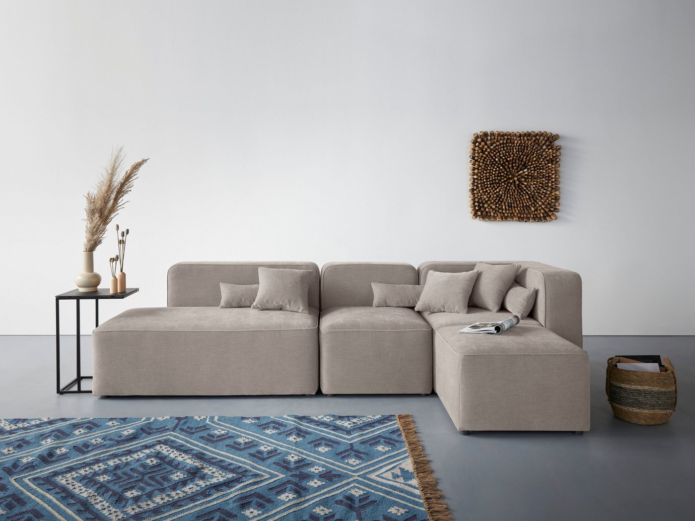 andas Ecksofa Sundstrup L-Form, Modulserie, individuelle Zusammenstellung andas Ecksofa Sundstrup L-Form, Modulserie, individuelle Zusammenstellung von andas