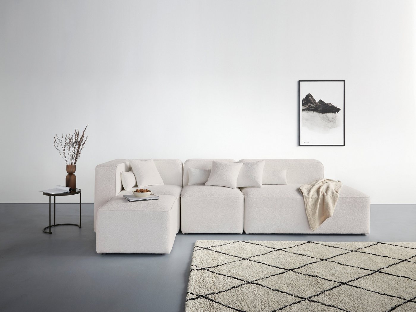 andas Ecksofa Sundstrup L-Form, Modulserie, individuelle Zusammenstellung andas Ecksofa Sundstrup L-Form, Modulserie, individuelle Zusammenstellung von andas