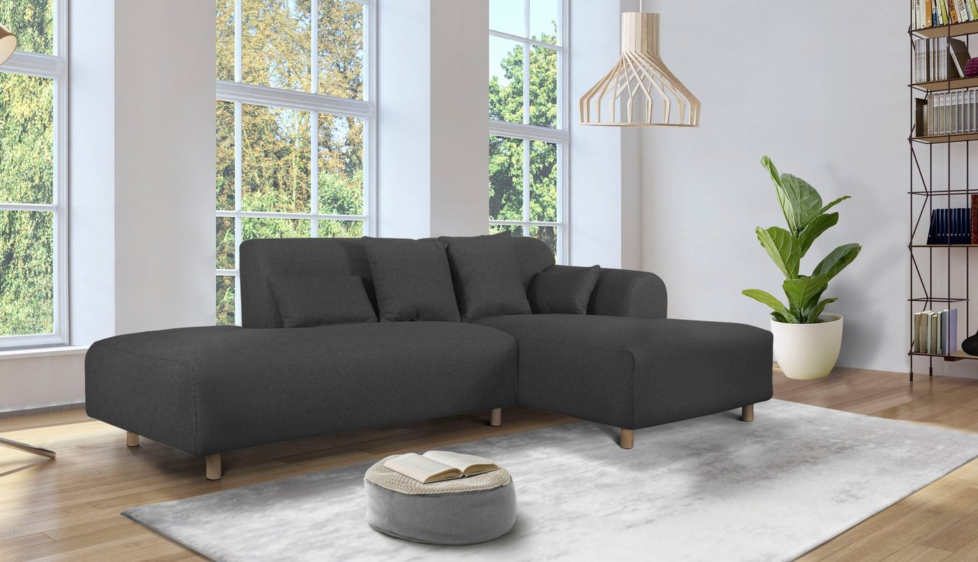 andas Ecksofa Svennis L-Form, incl. Zierkissen, in 2 Bezugsvarianten andas Ecksofa Svennis L-Form, incl. Zierkissen, in 2 Bezugsvarianten von andas