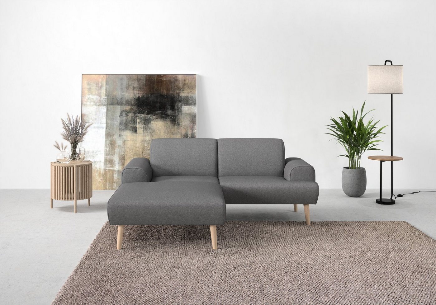andas Ecksofa Swift Scandic Design, komfortabler Federkern, Breite 192cm, L-Form, Federkern-Polsterung, B/T/H: 192/83/176 cm andas Ecksofa Swift Scandic Design, komfortabler Federkern, Breite 192cm, L-Form, Federkern-Polsterung, B/T/H: 192/83/176 cm von andas