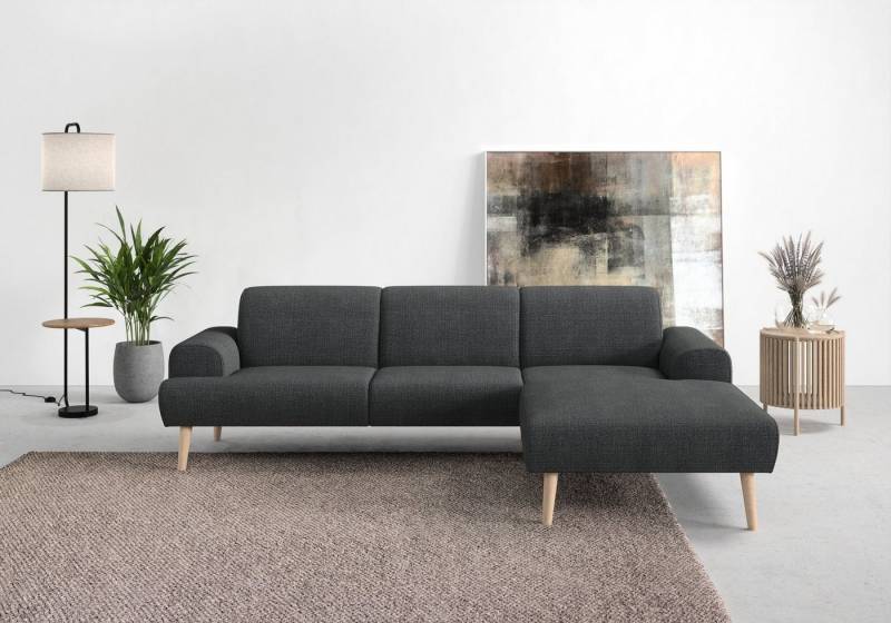 andas Ecksofa Swift Scandic Design, L-Form, Federkern-Polsterung, B/T/H: 292/83/176 cm von andas