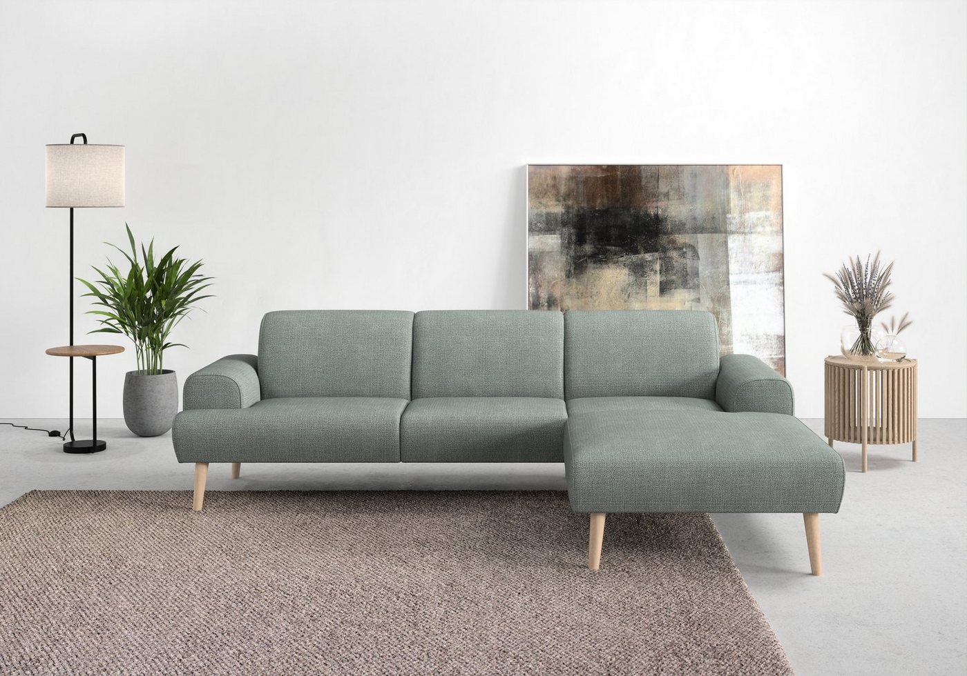 andas Ecksofa Swift L-Form, Federkern-Polsterung, B/T/H: 292/83/176 cm andas Ecksofa Swift L-Form, Federkern-Polsterung, B/T/H: 292/83/176 cm von andas