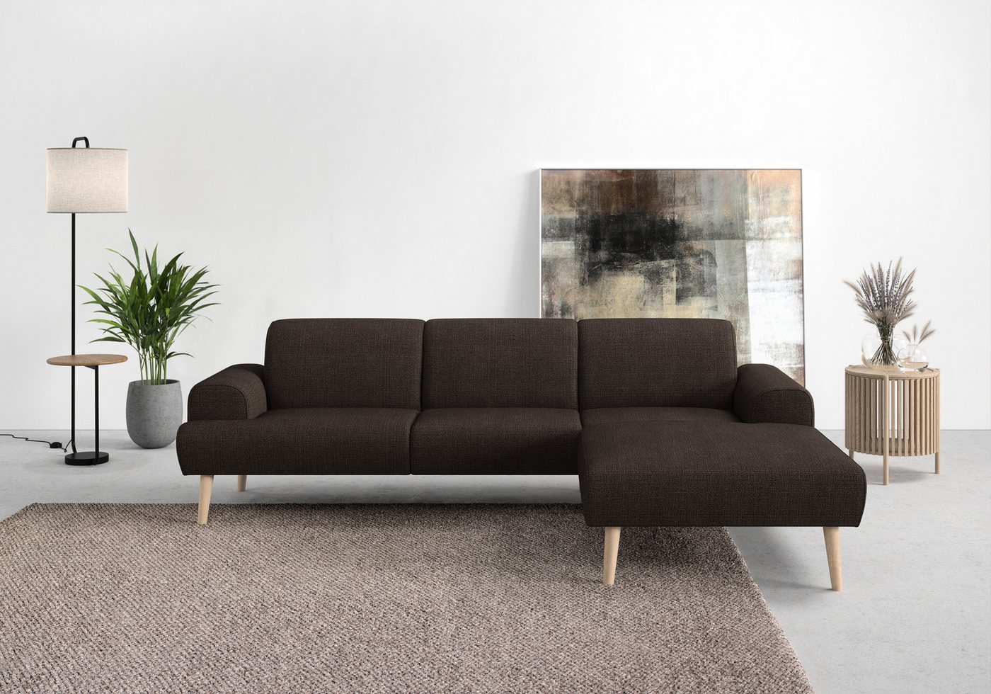 andas Ecksofa Swift L-Form, Federkern-Polsterung, B/T/H: 292/83/176 cm andas Ecksofa Swift L-Form, Federkern-Polsterung, B/T/H: 292/83/176 cm von andas