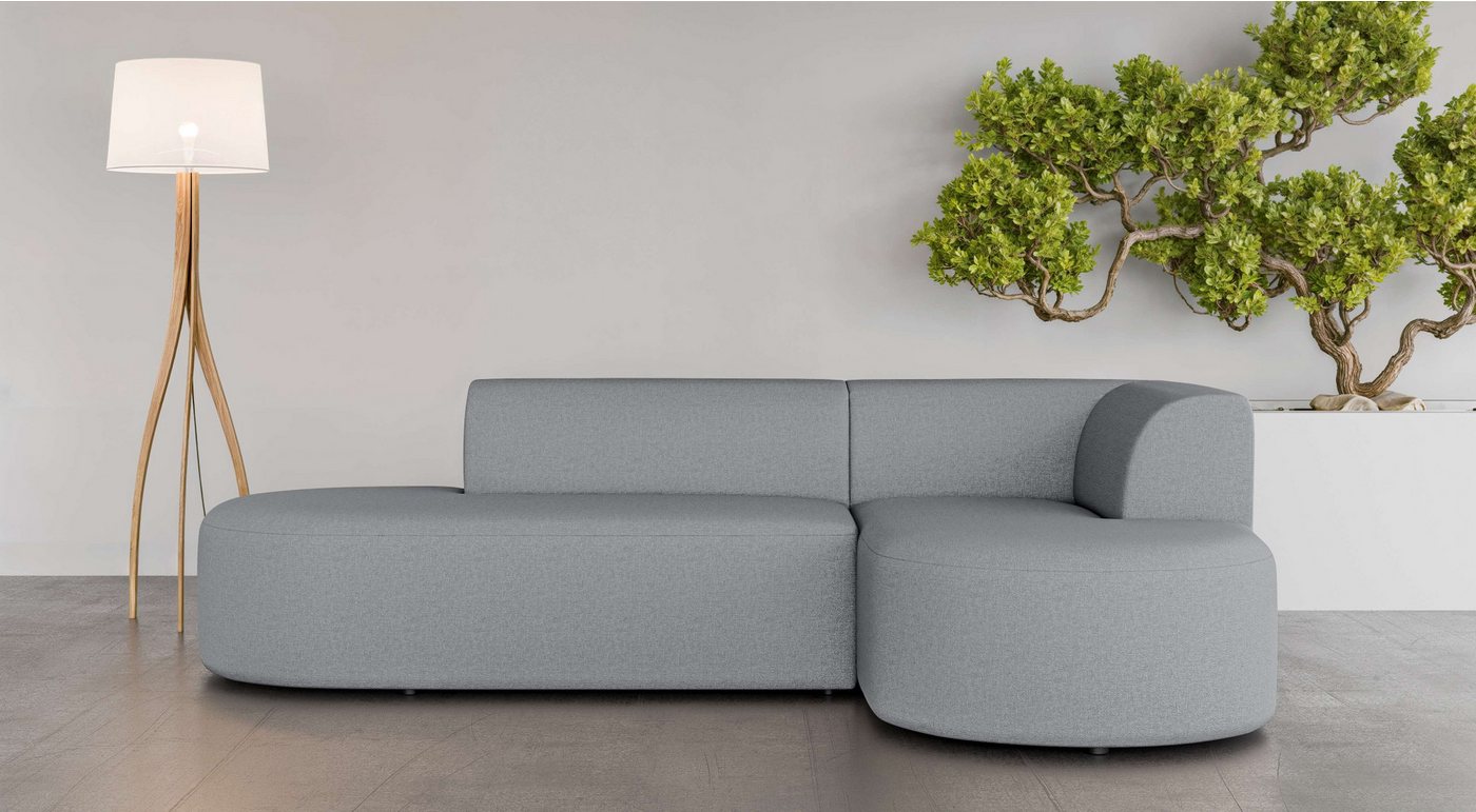 andas Ecksofa Ecksofa Tvinne mit Ottomane links oder rechts bestellbar, L-Form, mit Wellenunterfederung, BxTxH 260x170x73 cm andas Ecksofa Ecksofa Tvinne mit Ottomane links oder rechts bestellbar, L-Form, mit Wellenunterfederung, BxTxH 260x170x73 cm von andas