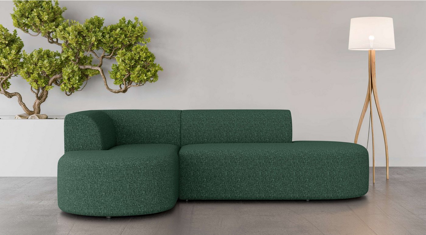OTTO home Ecksofa Ecksofa Tvinne mit Ottomane links oder rechts bestellbar, L-Form, mit Wellenunterfederung, BxTxH 260x170x73 cm von OTTO home