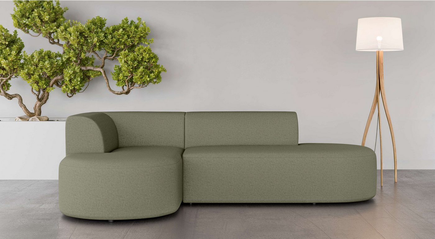 andas Ecksofa Ecksofa Tvinne mit Ottomane links oder rechts bestellbar, L-Form, mit Wellenunterfederung, BxTxH 260x170x73 cm andas Ecksofa Ecksofa Tvinne mit Ottomane links oder rechts bestellbar, L-Form, mit Wellenunterfederung, BxTxH 260x170x73 cm von andas