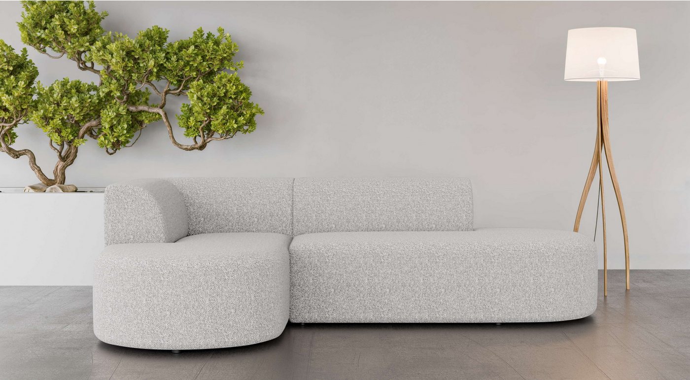 andas Ecksofa Ecksofa Tvinne mit Ottomane links oder rechts bestellbar, L-Form, mit Wellenunterfederung, BxTxH 260x170x73 cm andas Ecksofa Ecksofa Tvinne mit Ottomane links oder rechts bestellbar, L-Form, mit Wellenunterfederung, BxTxH 260x170x73 cm von andas