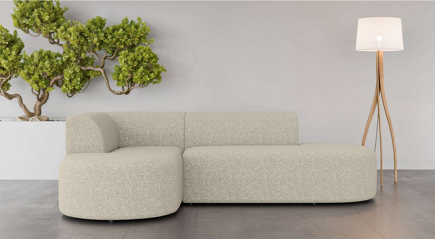 andas Ecksofa Ecksofa Tvinne mit Ottomane links oder rechts bestellbar, L-Form, mit Wellenunterfederung, BxTxH 260x170x73 cm andas Ecksofa Ecksofa Tvinne mit Ottomane links oder rechts bestellbar, L-Form, mit Wellenunterfederung, BxTxH 260x170x73 cm von andas