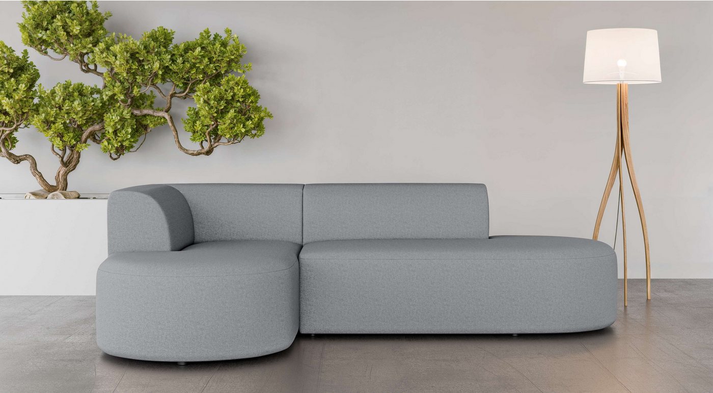 andas Ecksofa Ecksofa Tvinne mit Ottomane links oder rechts bestellbar, L-Form, mit Wellenunterfederung, BxTxH 260x170x73 cm andas Ecksofa Ecksofa Tvinne mit Ottomane links oder rechts bestellbar, L-Form, mit Wellenunterfederung, BxTxH 260x170x73 cm von andas