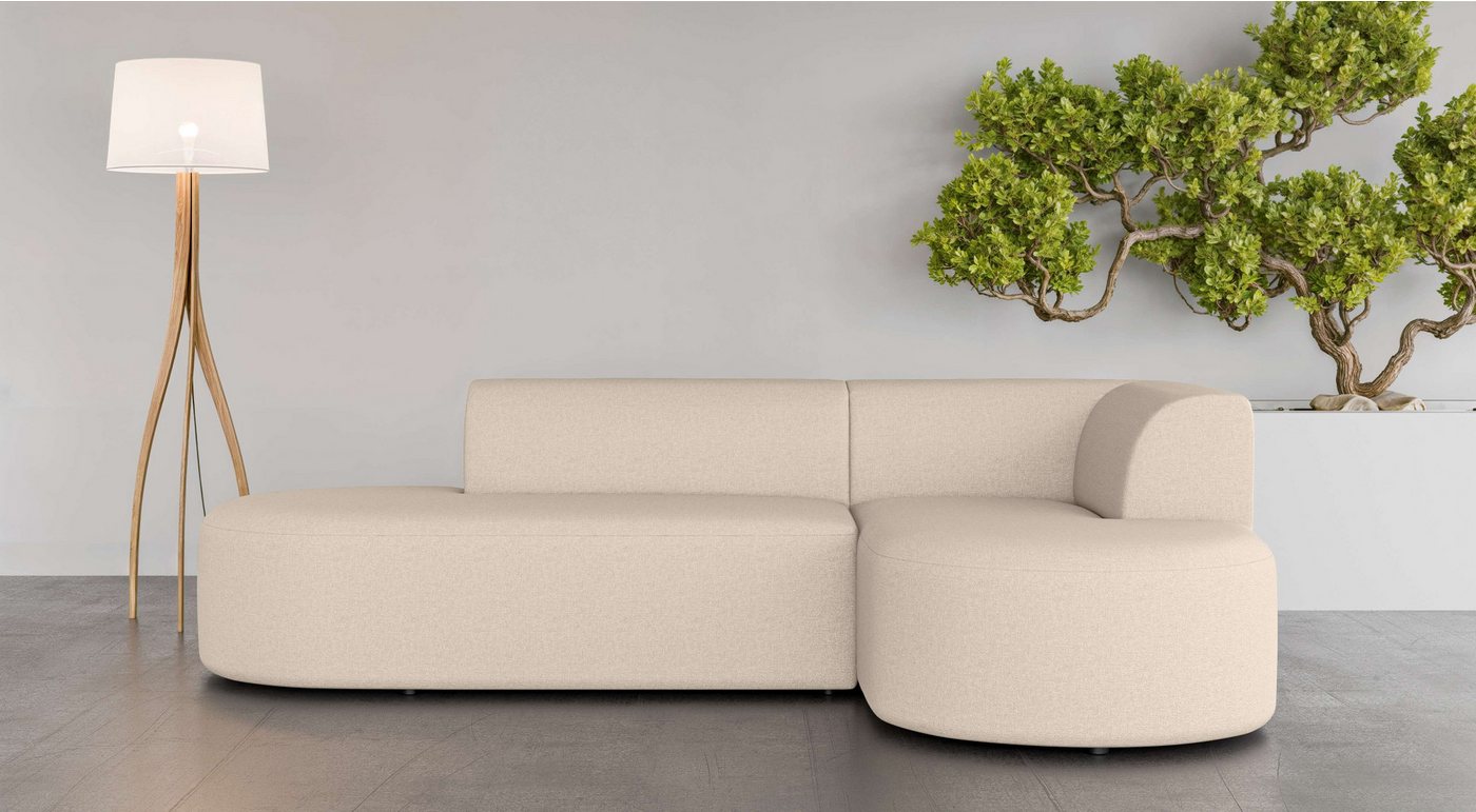 andas Ecksofa Ecksofa Tvinne mit Ottomane links oder rechts bestellbar, L-Form, mit Wellenunterfederung, BxTxH 260x170x73 cm andas Ecksofa Ecksofa Tvinne mit Ottomane links oder rechts bestellbar, L-Form, mit Wellenunterfederung, BxTxH 260x170x73 cm von andas