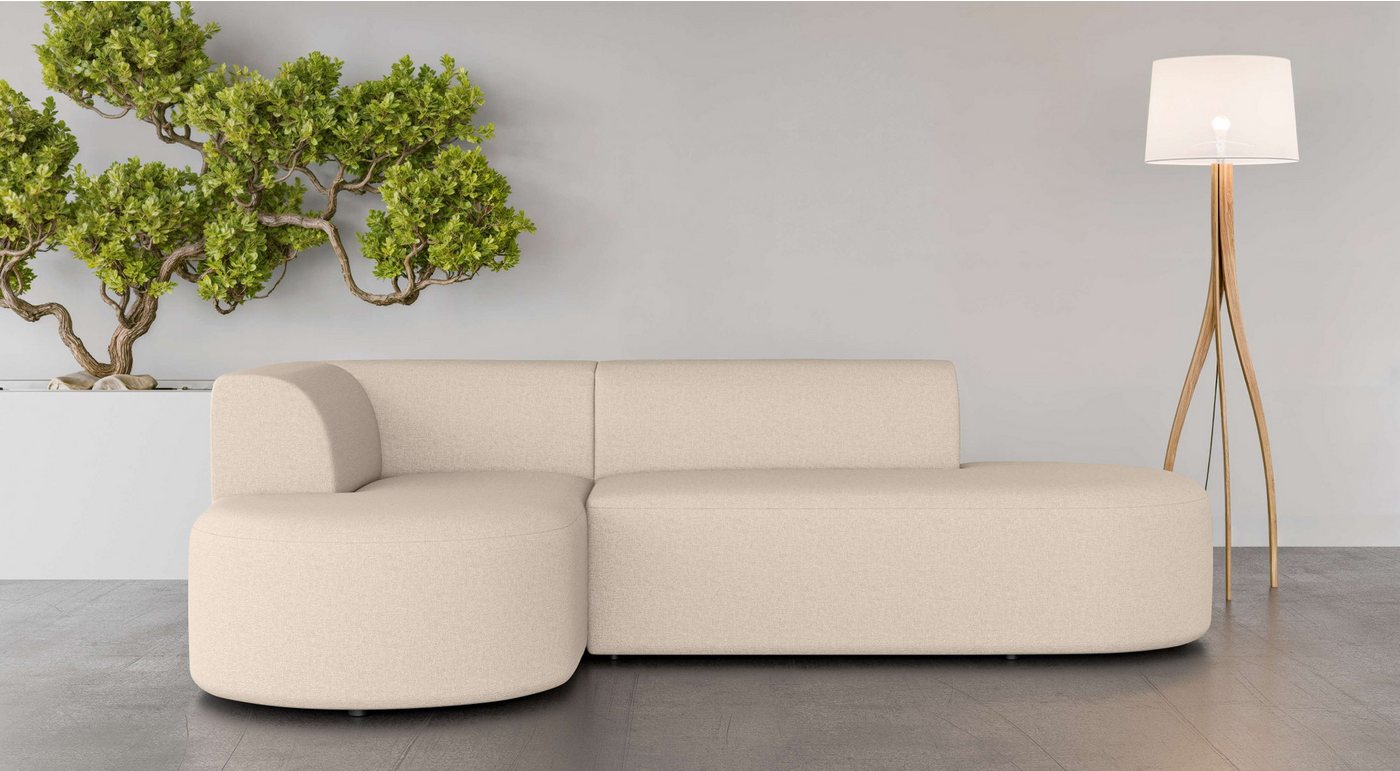 andas Ecksofa Ecksofa Tvinne mit Ottomane links oder rechts bestellbar, L-Form, mit Wellenunterfederung, BxTxH 260x170x73 cm andas Ecksofa Ecksofa Tvinne mit Ottomane links oder rechts bestellbar, L-Form, mit Wellenunterfederung, BxTxH 260x170x73 cm von andas