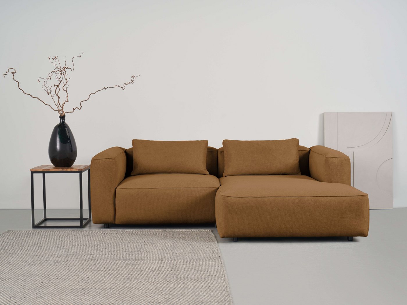 andas Ecksofa Tvinnet, Breite 228 cm, extra tiefe Sitzfläche, kubisches Sitzvergnügen andas Ecksofa Tvinnet, Breite 228 cm, extra tiefe Sitzfläche, kubisches Sitzvergnügen von andas