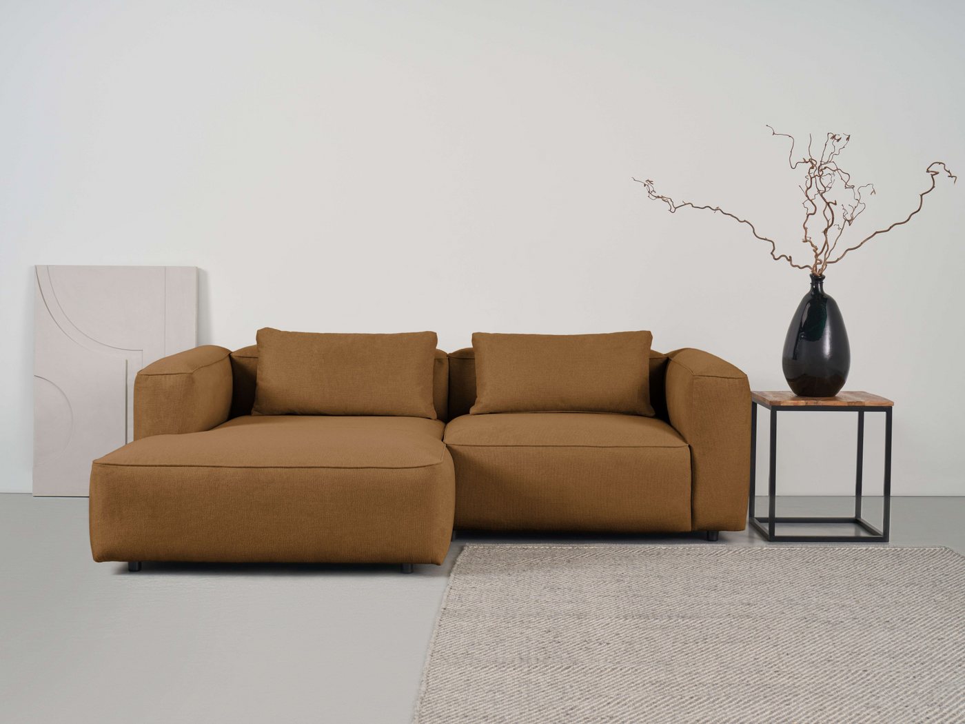 andas Ecksofa Tvinnet, Breite 228 cm, extra tiefe Sitzfläche, kubisches Sitzvergnügen andas Ecksofa Tvinnet, Breite 228 cm, extra tiefe Sitzfläche, kubisches Sitzvergnügen von andas