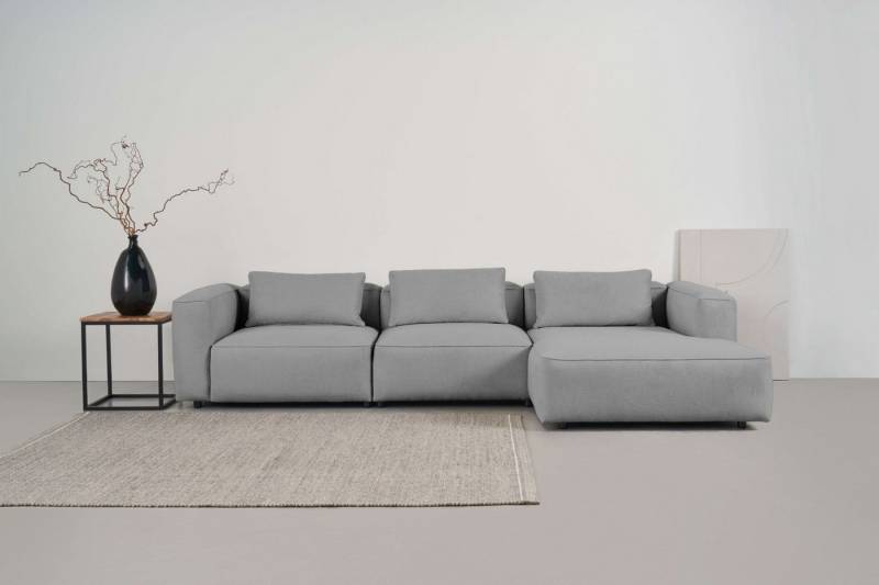 andas Ecksofa Tvinnet, Breite 317 cm, extra tiefe Sitzfläche, kubisches Sitzvergnügen von andas
