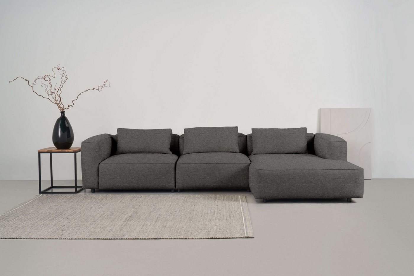 andas Ecksofa Tvinnet, Breite 317 cm, extra tiefe Sitzfläche, kubisches Sitzvergnügen andas Ecksofa Tvinnet, Breite 317 cm, extra tiefe Sitzfläche, kubisches Sitzvergnügen von andas