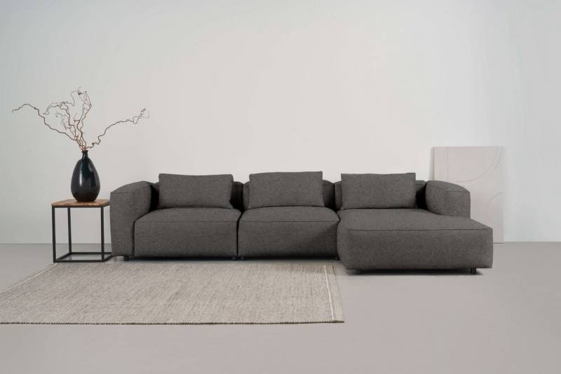 andas Ecksofa Tvinnet, Breite 317 cm, extra tiefe Sitzfläche, kubisches Sitzvergnügen von andas