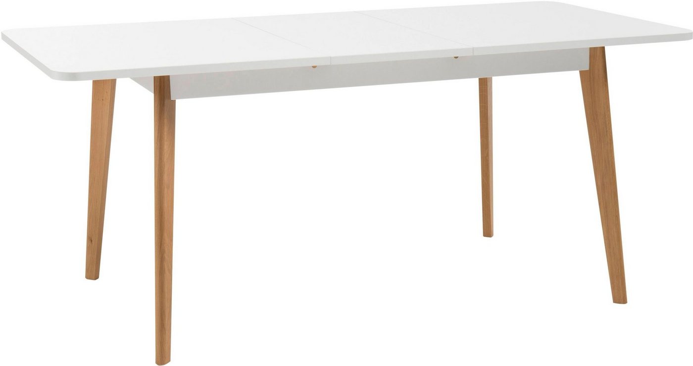 andas Esstisch Merle, Scandi Design, Breite 140 (180) cm von andas