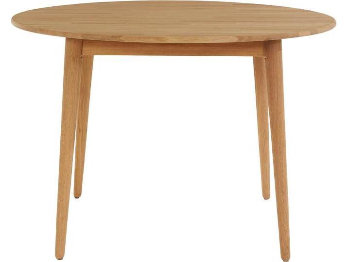 andas Esstisch Toarp, Massivholz Eiche Esszimmertisch im Scandi Look, FSC zertifiziert, beige andas Esstisch Toarp, Massivholz Eiche Esszimmertisch im Scandi Look, FSC zertifiziert, beige von andas
