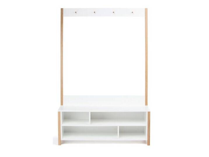 andas Garderobenständer, im skandinavian Design, FSC®-zertifiziert, weiß von andas