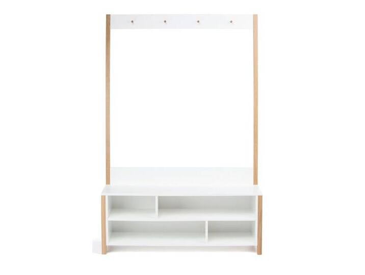 andas Garderobenständer, im skandinavian Design, FSC®-zertifiziert, weiß von andas