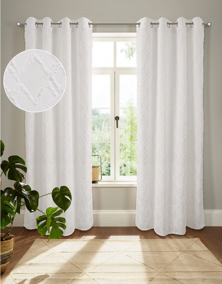 andas Gardine Markane, Ösen (1 St), blickdicht von andas