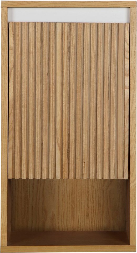 andas Hängeschrank Falun Badmöbel mit Rille, Badschrank, Breite 35 cm von andas