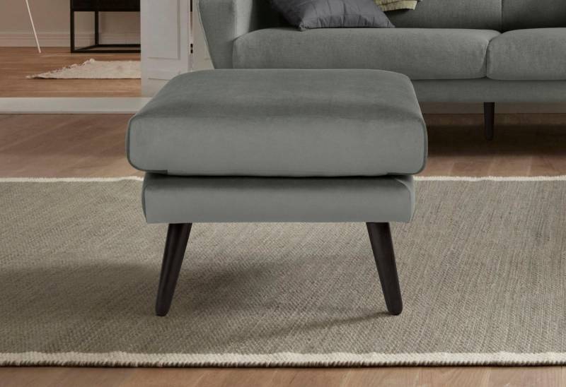 andas Hocker Bille, mit Eiche-Beinen, Design by Morten Georgsen von andas