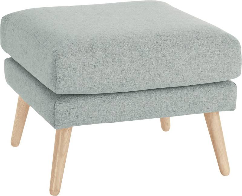 andas Hocker Bille, mit Eiche-Beinen, Design by Morten Georgsen von andas