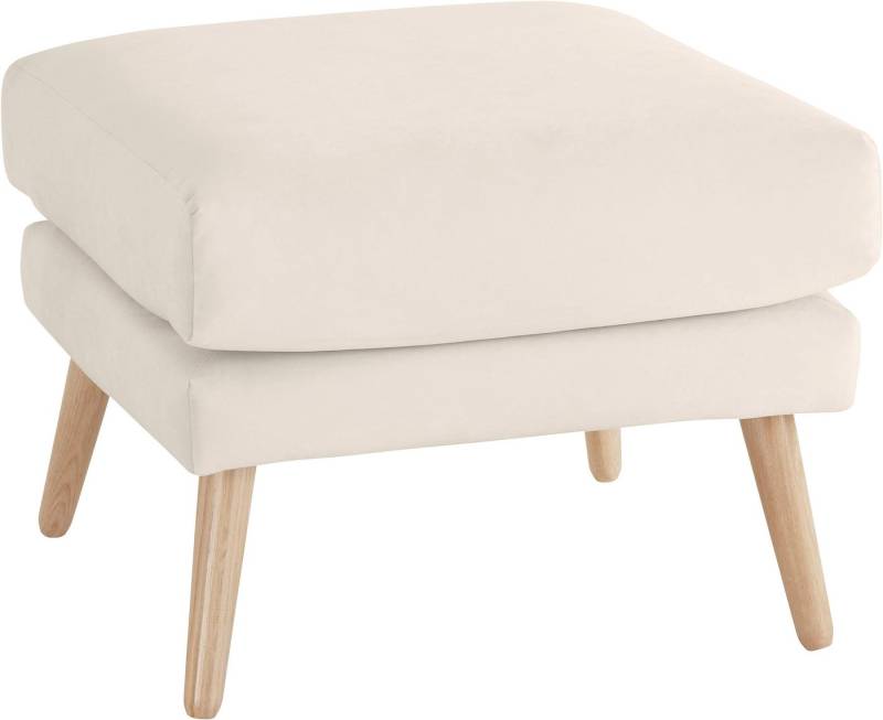 andas Hocker Bille, mit Eiche-Beinen, Design by Morten Georgsen von andas