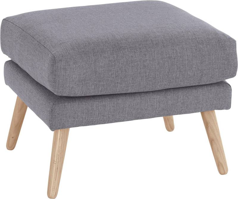 andas Hocker Bille, mit Eiche-Beinen, Design by Morten Georgsen von andas