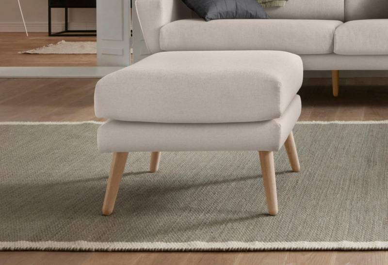 andas Hocker Bille, mit Eiche-Beinen, Design by Morten Georgsen von andas